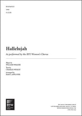 Hallelujah SSAA choral sheet music cover